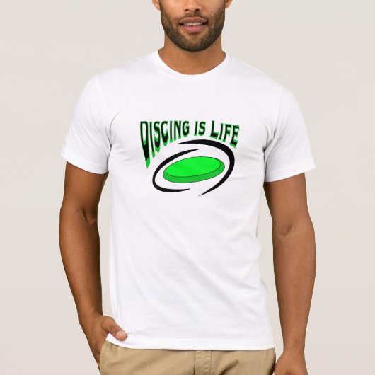 Ob Leben, Golf spielen T-Shirt (Vorderseite)