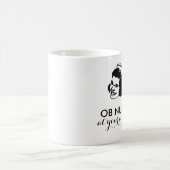 OB NURSE - bei Ihrem Muttermund! Kaffeetasse (Mittel)