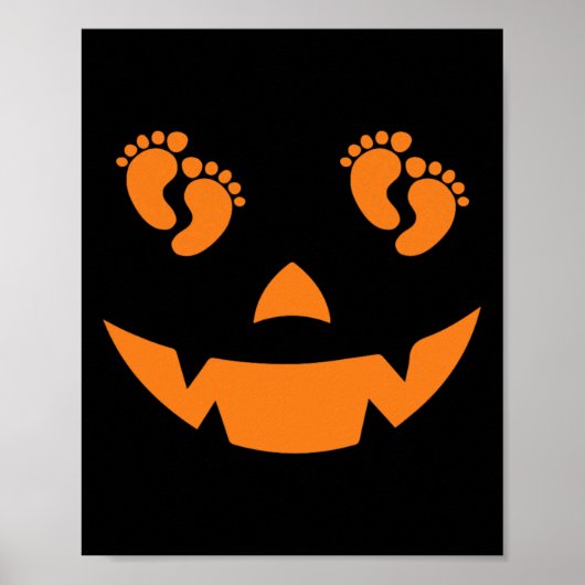 OB Nurse Delivery Labour Halloween Poster (Vorne)