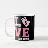 Ob Nurse Valentines Day Delivery Labor Nursing 1 Kaffeetasse (Links)