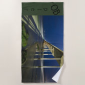 OB Pier Strandtuch (Vorderseite)