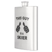 Ob Sie Abfahrt, Langlaufloipe, Telemark, Flachmann (Links)