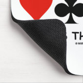 Ob Sie das passieren wollen oder nicht, das ist di Mousepad (Ecke)