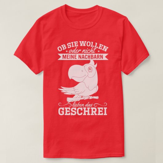 Ob sie es mögen oder nicht, meine Nachbarn Liebe T-Shirt (Design vorne)