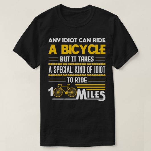 Ob Sie mit dem Auto oder mit dem Fahrrad anreisen, T-Shirt (Design vorne)