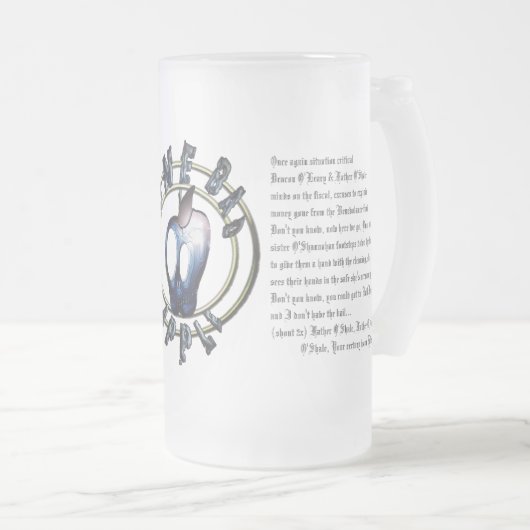 OBA "mattierte Tasse des halben" Morgens Hölle (VorderseiteRechts)