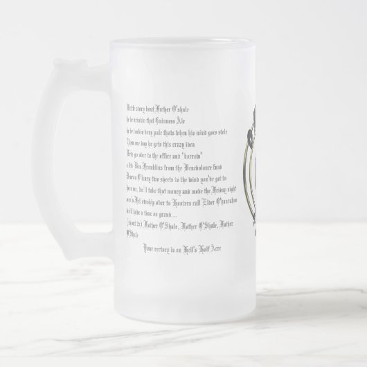 OBA "mattierte Tasse des halben" Morgens Hölle (Links)