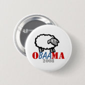 oBAAma Schafknopf Button (Vorne & Hinten)