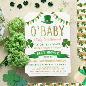 O'Baby St. Patrick's Day Baby Shower Einladungen
