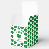 O'Baby St Patrick's Day Baby Shower Geschenkschachtel (Geöffnet)