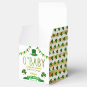 O'Baby St. Patrick's Day Baby Shower Geschenkschachtel (Geöffnet)