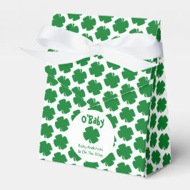 O'Baby St Patrick's Day Baby Shower Geschenkschachtel