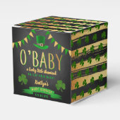 O'Baby St. Patrick's Day Baby Shower Geschenkschachtel (Vorderseite)