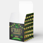 O'Baby St. Patrick's Day Baby Shower Geschenkschachtel (Geöffnet)