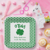 O'Baby St Patrick's Day Baby Shower Paper Teller (Party)