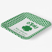 O'Baby St Patrick's Day Baby Shower Paper Teller (Gewinkelt)