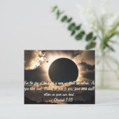 Obadiah 1:15 Postkarte (Stehend Vorderseite)