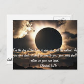 Obadiah 1:15 Postkarte (Vorne/Hinten)