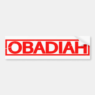 Obadiah-Briefmarke Autoaufkleber