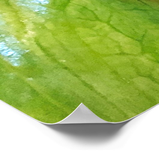 Obake Anthurium Poster (Ecke)