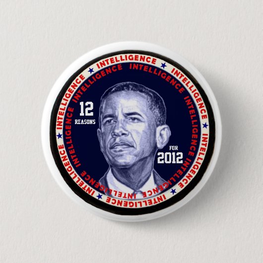 Obama12 folgert Knopf Button (Vorderseite)