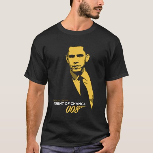 Obama 008 T-Shirt (Vorderseite)