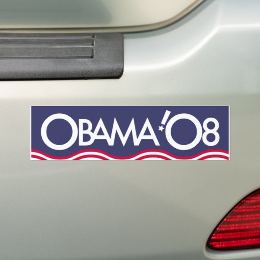 OBAMA '08 AUTOAUFKLEBER (Auf Auto)