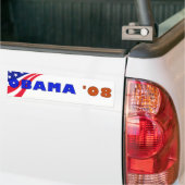Obama 08 autoaufkleber (Auf Lkw)