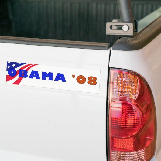Obama 08 autoaufkleber (Auf Lkw)