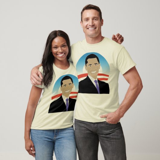 Obama '08 Bio T T-Shirt (Unisex)