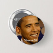 Obama 08 button (Vorne & Hinten)