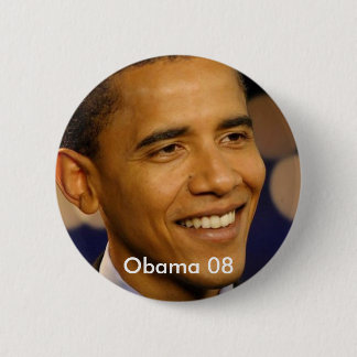 Obama 08 button