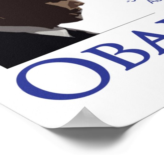 Obama 08 Poster (Ecke)