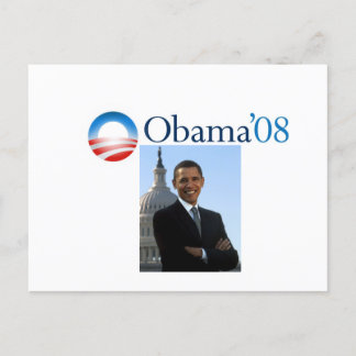 Obama '08 Postkarte