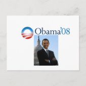Obama '08 Postkarte (Vorderseite)