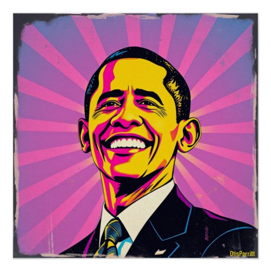 OBAMA-15 POSTER (Vorderseite)