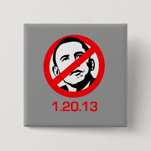 Obama - 1.20.13 button (Vorderseite)