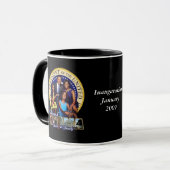 OBAMA-1ST Familie-Tasse Tasse (Vorderseite Links)