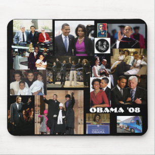 OBAMA 2008 - Besonders angefertigt Mousepad