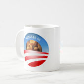 OBAMA 2008 KAFFEETASSE (Vorderseite Links)