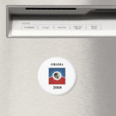 OBAMA, 2008 MAGNET (In Situ (Geschirrspüler))