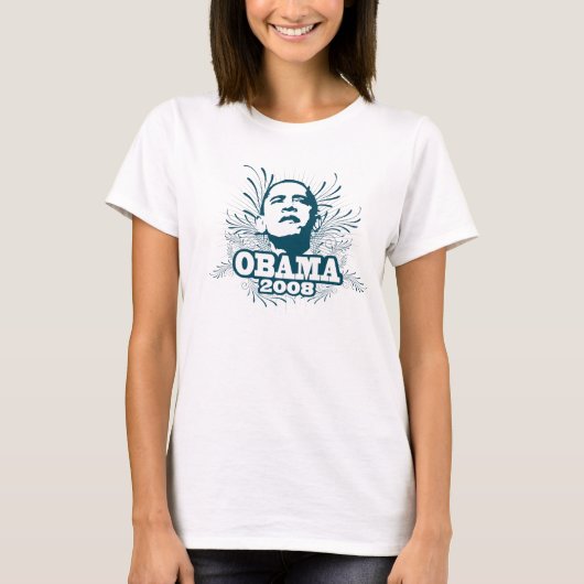 OBAMA 2008 T-Shirt (Vorderseite)