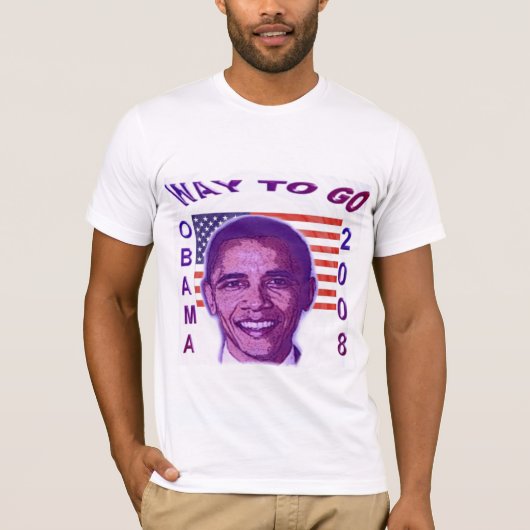 OBAMA 2008 T - Shirt (Vorderseite)