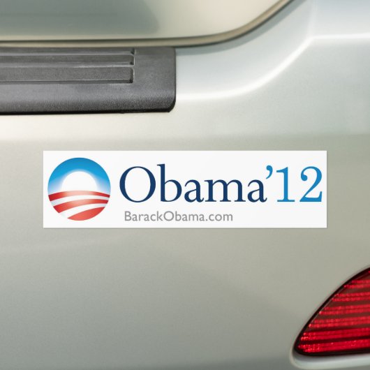 Obama 2012 autoaufkleber (Auf Auto)