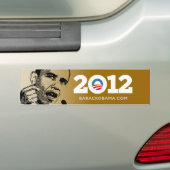 Obama 2012 autoaufkleber (Auf Auto)