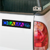 OBAMA 2012 Autoaufkleber (Auf Lkw)