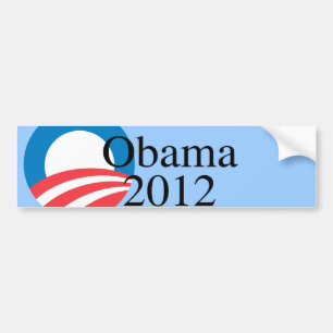 Obama 2012 - autoaufkleber