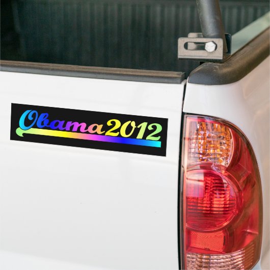 Obama 2012 autoaufkleber (Auf Lkw)