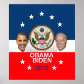 Obama 2012 Biden Poster (Vorne)