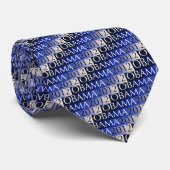 Obama 2012 - BlueGrad Krawatte (Gerollt)